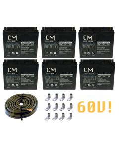 Coolermods 22AH 60V Battery Pack Kit