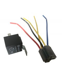 12V - 40A Relay with Tab and Harness