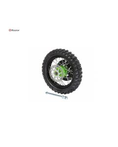 Razor SX500 Rear Wheel Complete (Green Hub)