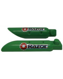 MX400 Front Fork Covers - Green (Set of 2) 