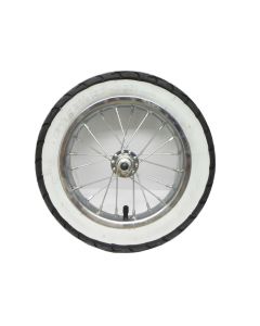 Razor Pocket Mod Front Wheel Complete w/ White Wall  (DISCONTINUED)