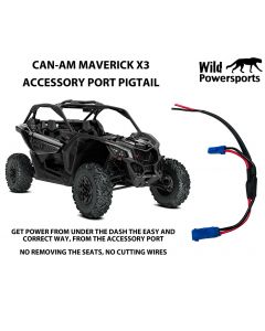 Can-AM Accessory Wiring Pigtail for Maverick X3 and Defender