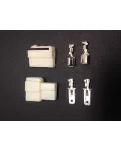 2 Pin White Battery / Motor Connector