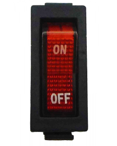 AC Red Light illuminated Rocker Switch KCD3 On/Off