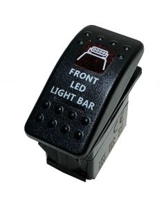 Pro Switch w/ Dual LED's (Front LED Lightbar - Red LEDs)