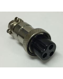 3 pin inline scooter charger plug connector