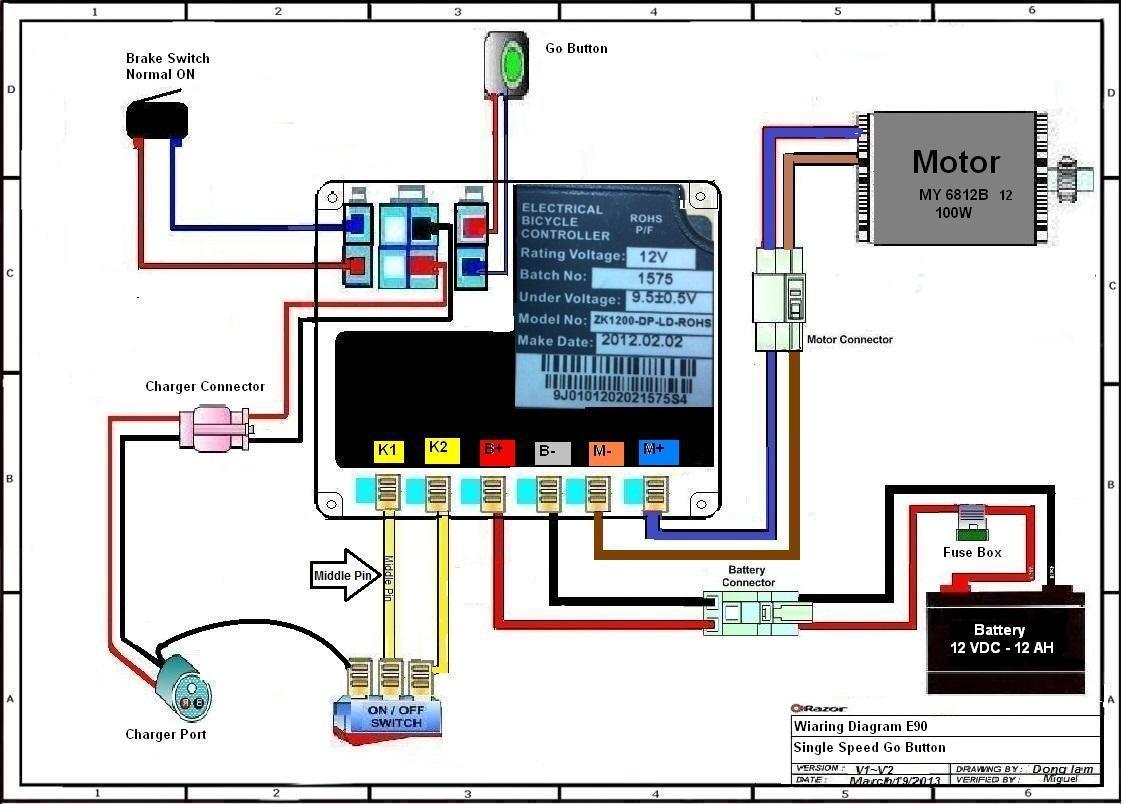 Ae1 Razor Electric Scooter Wiring Diagram Trikke E2 Wiring