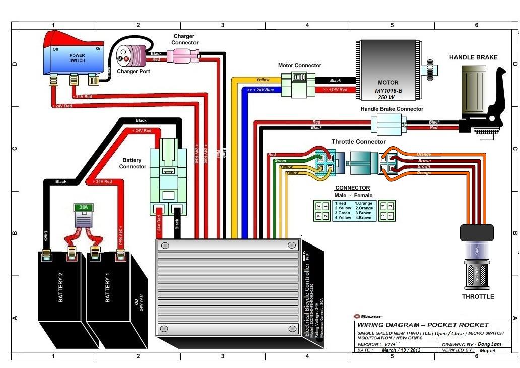 Razor E300 Electric Scooter Wiring Diagram For Your Needs